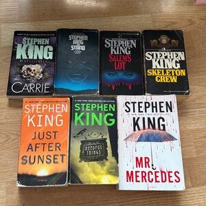Stephen King Lot Of 7 Paperbacks